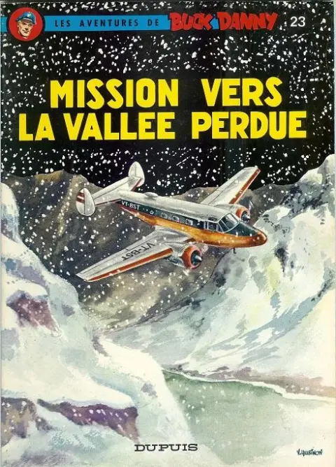 Couverture de l'album Buck Danny Tome 23 Mission vers la vallée perdue