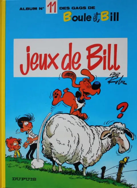 Couverture de l'album Boule & Bill Tome 11 Jeux de Bill
