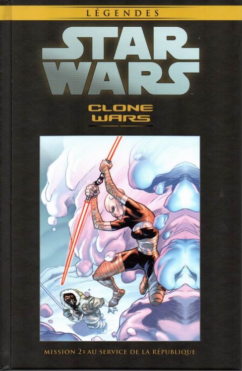 Couverture de l'album Star Wars - Légendes - La Collection Tome 139 Clone Wars - Mission 2 : Au service de la République