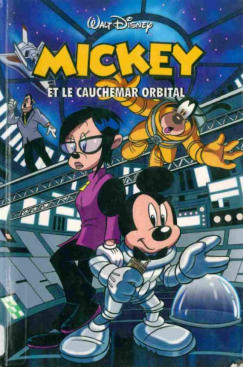 Couverture de l'album BD Disney Tome 9 Mickey et le cauchemar orbital
