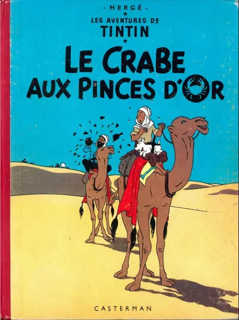 Couverture de l'album Tintin Tome 9 Le crabe aux pinces d'or