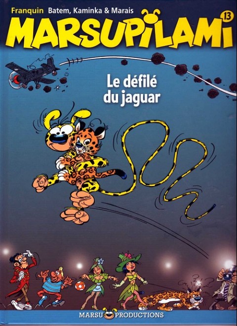 Couverture de l'album Marsupilami Tome 13 Le défilé du jaguar