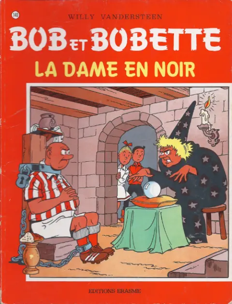 Couverture de l'album Bob et Bobette Tome 140 La dame en noir