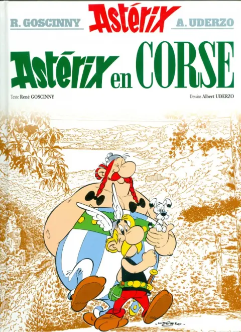 Couverture de l'album Astérix Tome 20 Astérix en Corse