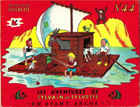 Couverture de l'album Sylvain et Sylvette N° 44 En avant, Arche !