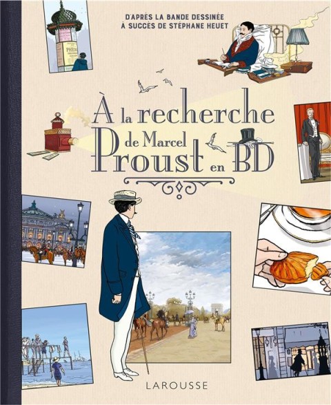 Couverture de l'album À la recherche du temps perdu À la recherche de Marcel Proust en BD