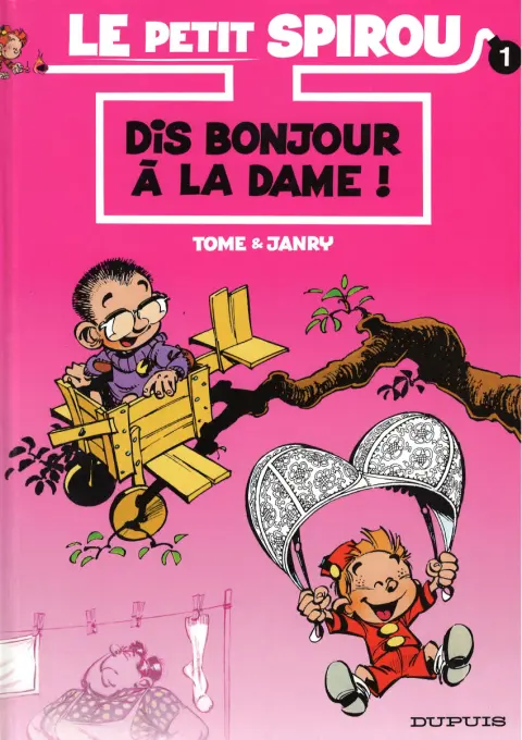 Couverture de l'album Le Petit Spirou Tome 1 Dis bonjour à la dame !