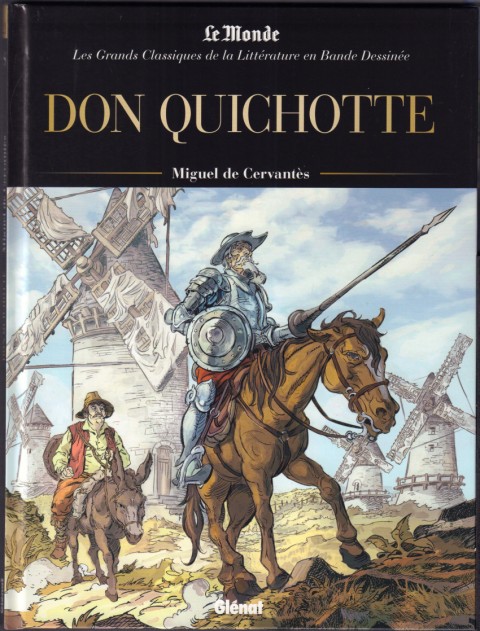 Les Grands Classiques de la littérature en bande dessinée Tome 18 Don Quichotte