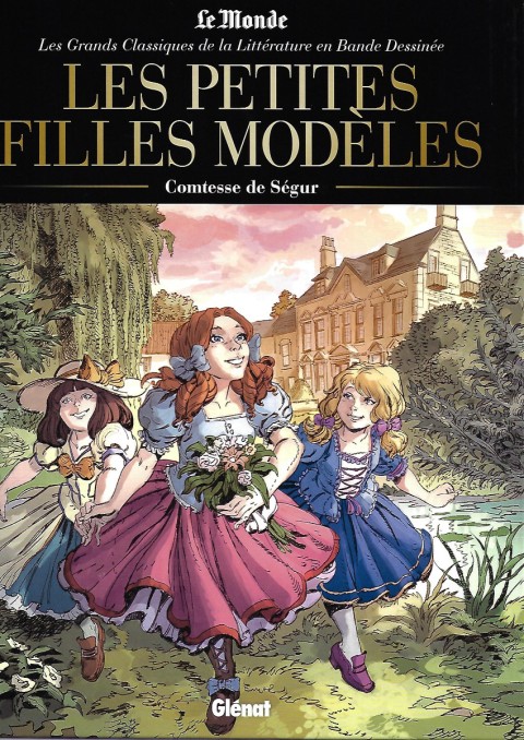 Couverture de l'album Les Grands Classiques de la littérature en bande dessinée Tome 46 Les petites filles modèles