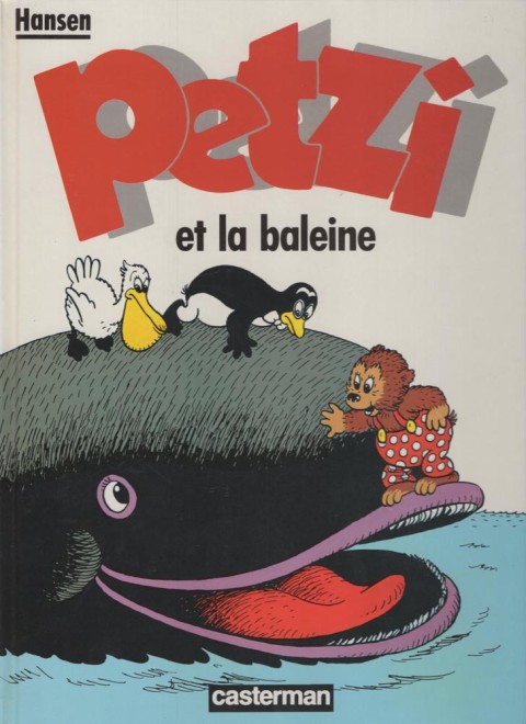 Couverture de l'album Petzi Tome 3 Petzi et la baleine