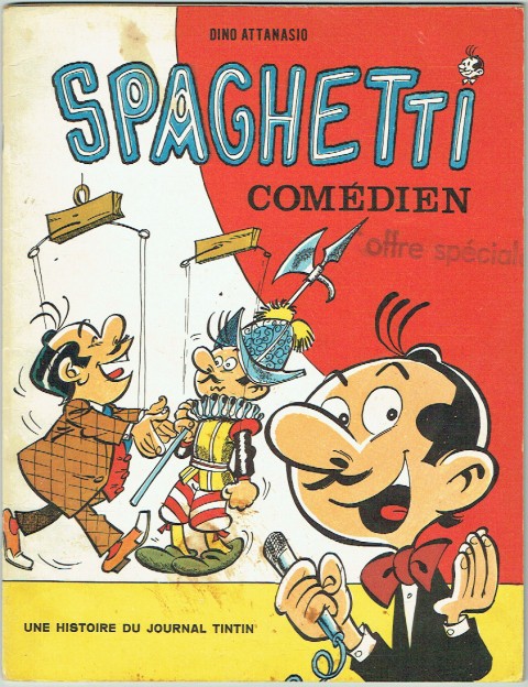 Couverture de l'album Spaghetti Tome 11 Spaghetti comédien