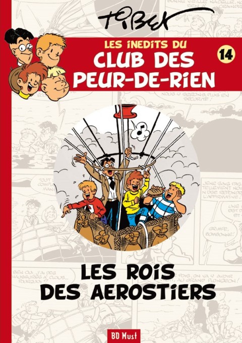 Le Club des Peur-de-rien Les inédits Tome 14 Les rois des aérostiers