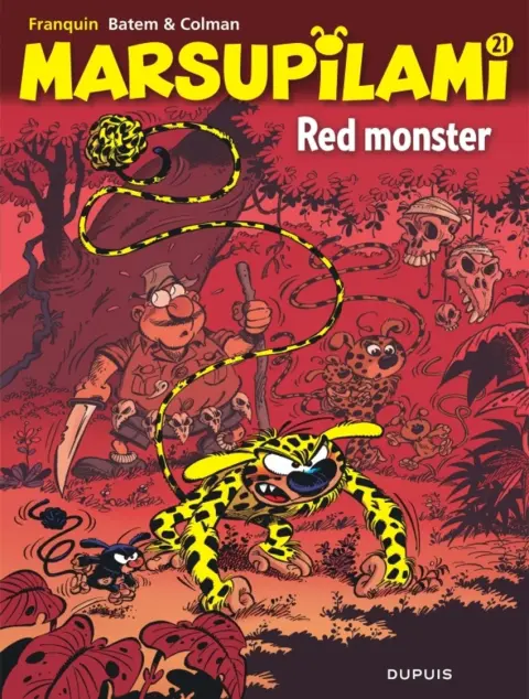 Couverture de l'album Marsupilami Tome 21 Red monster