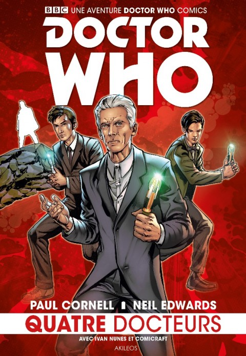 Couverture de l'album Doctor Who - Quatre Docteurs
