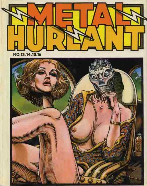 Métal Hurlant 4 Recueil des N° 13-14-15-16