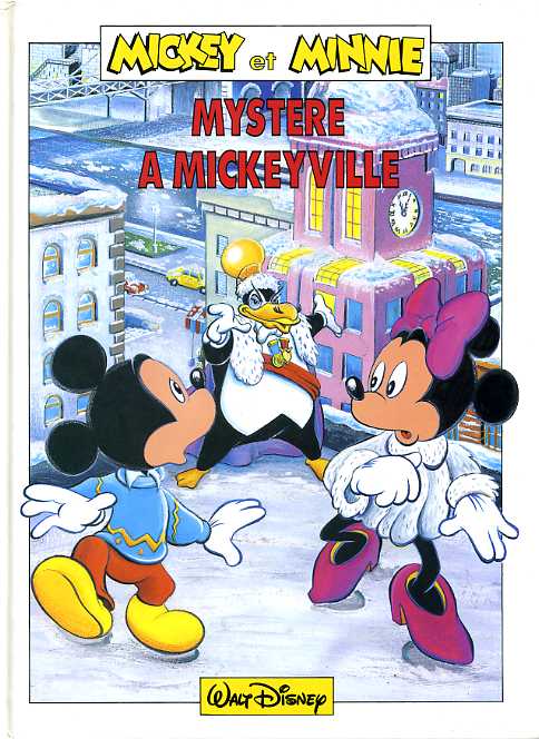 Couverture de l'album Mickey et Minnie Tome 1 Mystère à Mickeyville