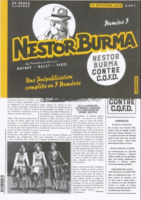 Nestor Burma contre C.Q.F.D. numéro 3