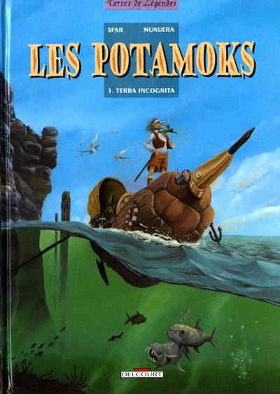 Couverture de l'album Les Potamoks Tome 1 Terra Incognita