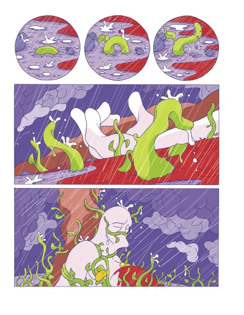 Planche de l'album OM