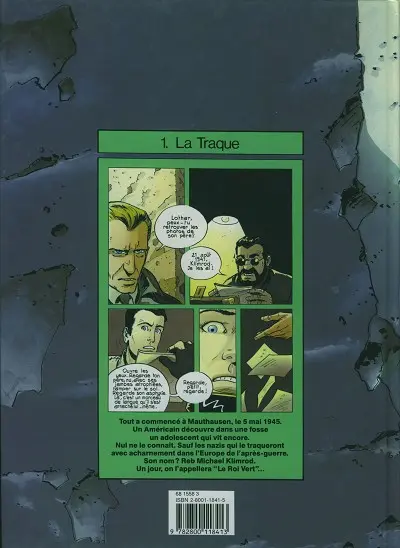 Verso de l'album Le Roi Vert Tome 1 La Traque