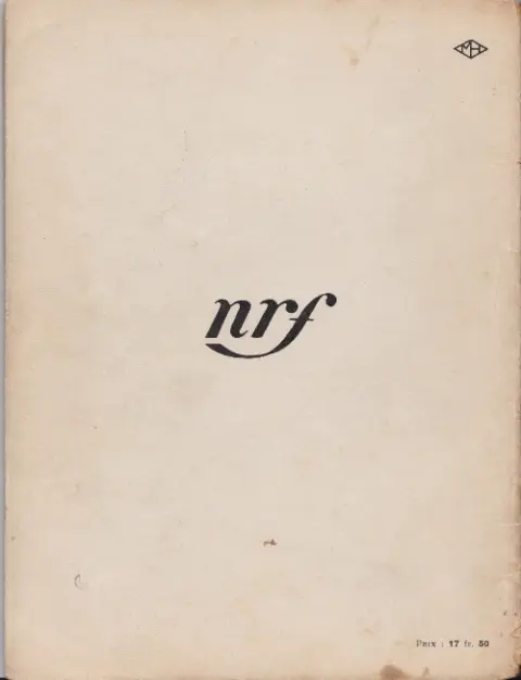 Verso de l'album Les Gens du Siècle