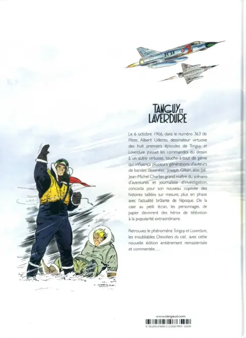 Verso de l'album Tanguy et Laverdure L'Intégrale Tome 8 Retour au Sarrakat
