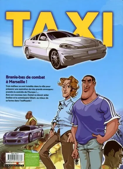 Verso de l'album Taxi Tome 1 Gangstars