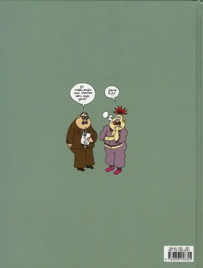 Verso de l'album Titine au bistrot Tome 2 Délire total!