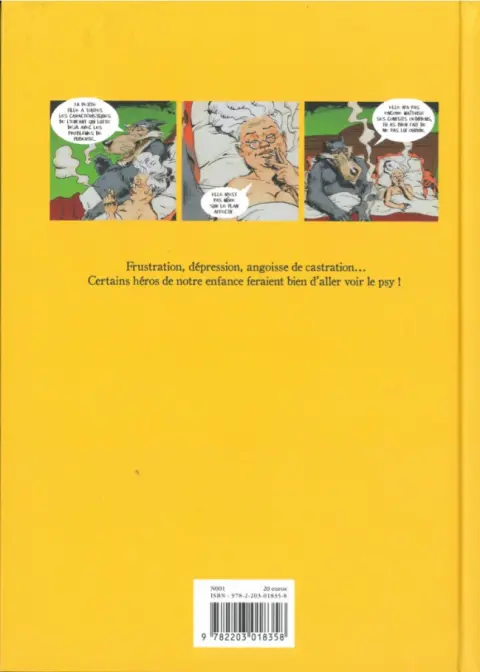 Verso de l'album Tout conte fée