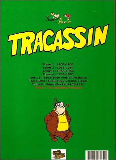 Verso de l'album Tracassin Intégrale 7 En attendant l'Europe