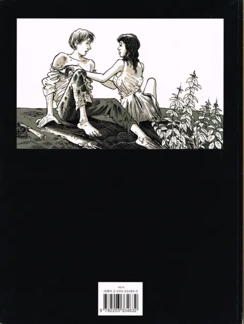 Verso de l'album Le Vieil homme qui n'écrivait plus