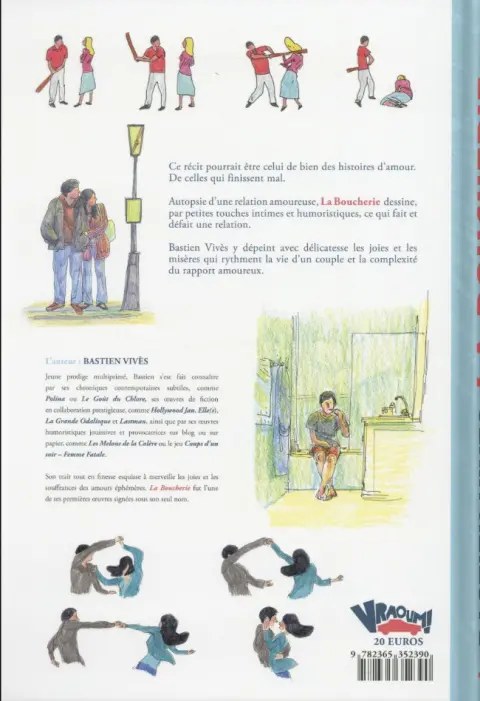 Verso de l'album La Boucherie