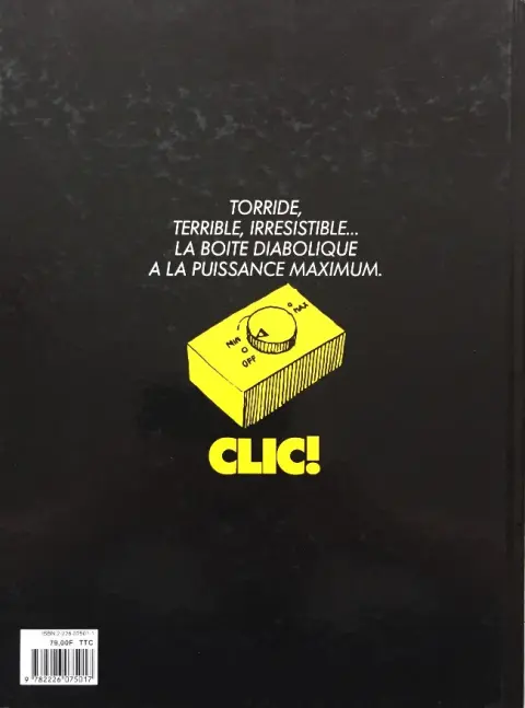 Verso de l'album Le déclic 3