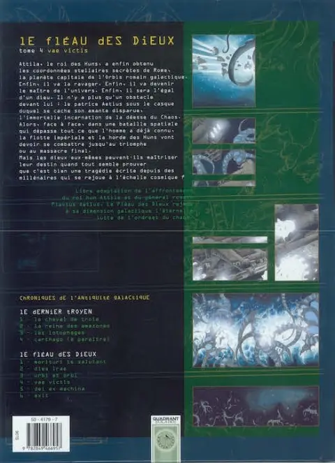 Verso de l'album Le Fléau des dieux Tome 4 Vae victis