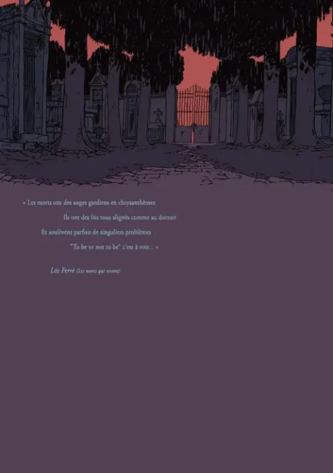 Verso de l'album Vincent, mon frère mort-vivant - Au pays des Ombres