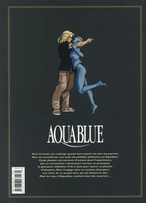 Verso de l'album Aquablue L'Intégrale Tomes 10 et 11