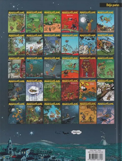 Verso de l'album Marsupilami Tome 29 Quilzèmhoal