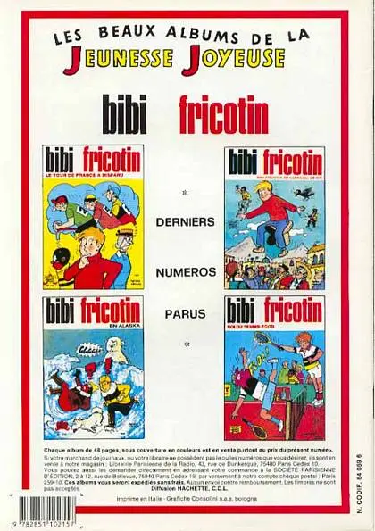 Verso de l'album Les Pieds Nickelés Tome 118 Les Pieds Nickelés toubibs de nuit