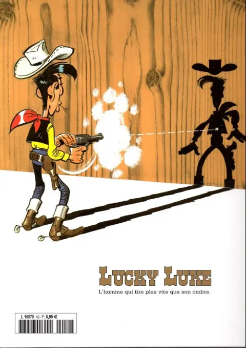 Verso de l'album Lucky Luke La collection Tome 52 Les Dalton dans le blizzard