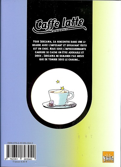 Verso de l'album Caffe latte Rhapsody