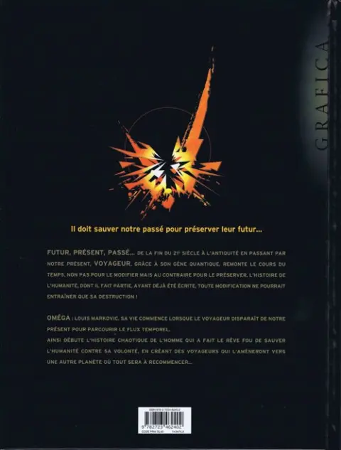 Verso de l'album Voyageur Tome 13 Omega