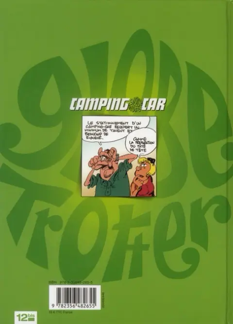 Verso de l'album Camping Globe Trotter Car / Camping Car Intégrale