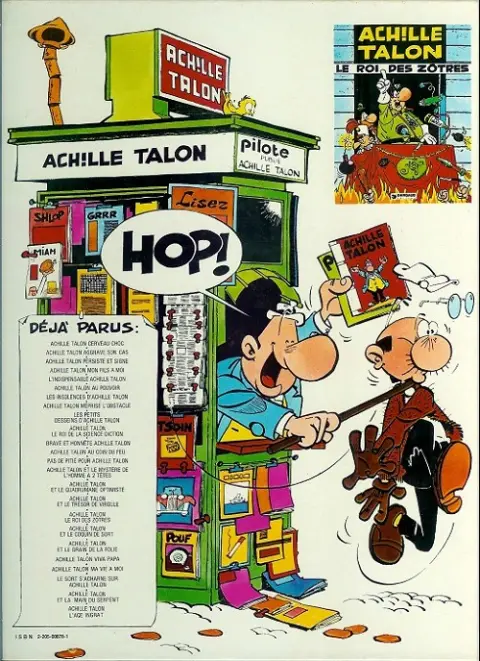 Verso de l'album Achille Talon Tome 13 Pas de pitié pour Achille Talon