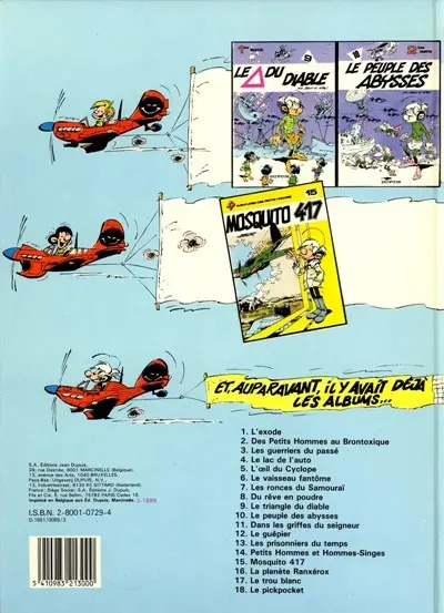 Verso de l'album Les Petits hommes Tome 11 Dans les griffes du seigneur