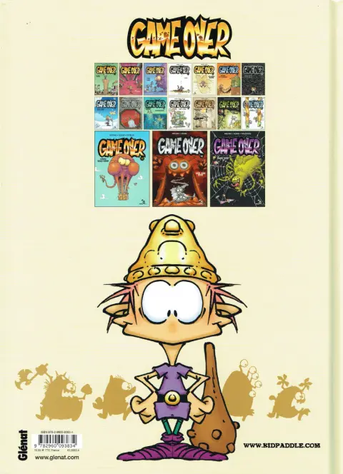 Verso de l'album Game over Tome 5 Walking Blork