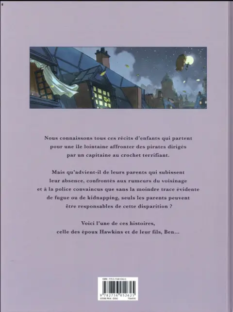 Verso de l'album Ceux qui restent