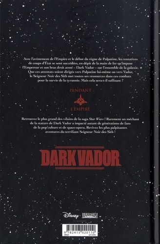 Verso de l'album Star Wars - Dark Vador Intégrale II