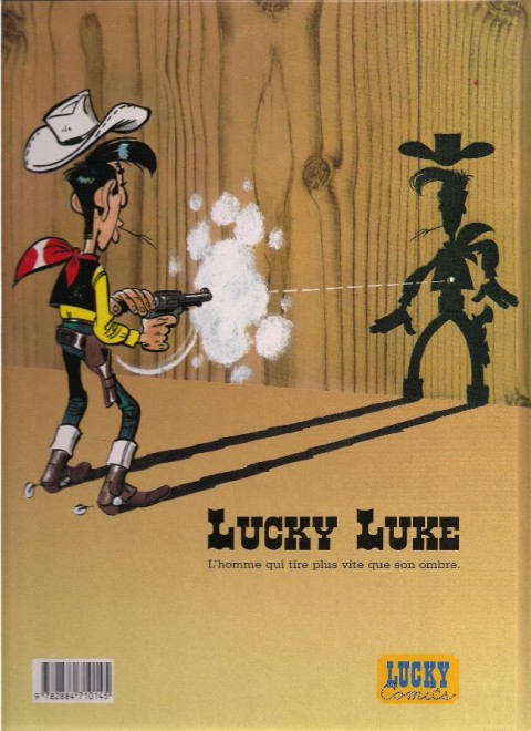 Verso de l'album Lucky Luke Tome 48 le bandit manchot