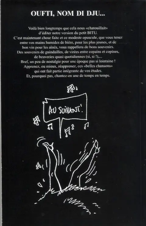 Verso de l'album Petit Bitu