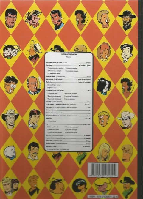 Verso de l'album Bob Morane Tome 22 Les sept croix de plomb